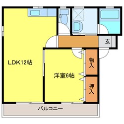 ハーモニアスYOUの物件間取画像